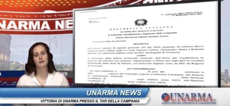 IL TG DI UNARMA-EDIZIONE DEL 28 LUGLIO 2024