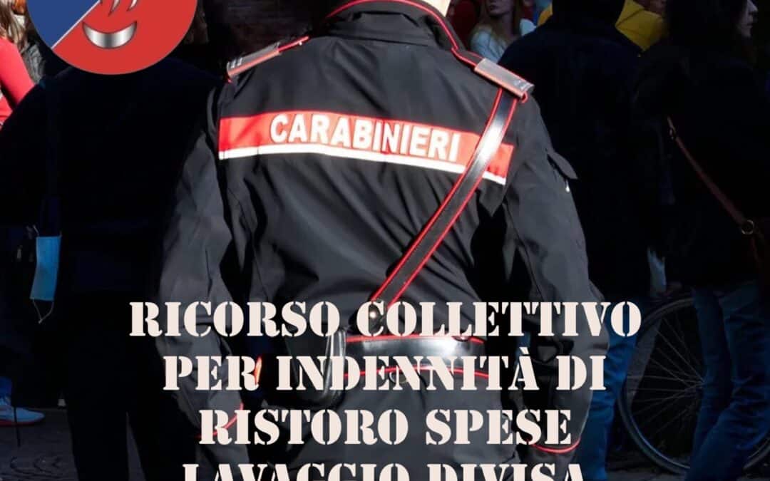 Ricorso collettivo per indennità di ristoro spese lavaggio divisa (ultimi 5 anni)